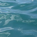Colored Wave Natural Panel Three